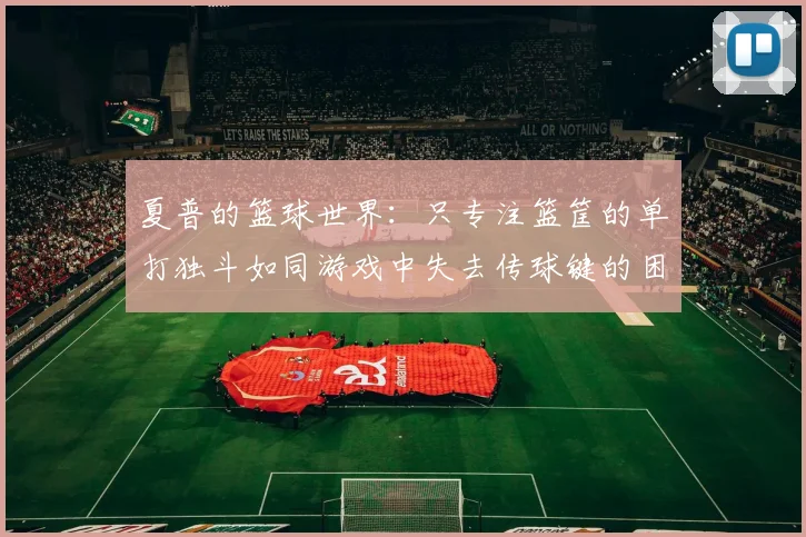 夏普的篮球世界：只专注篮筐的单打独斗如同游戏中失去传球键的困境
